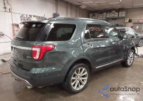 2016 Ford Explorer Limited from USA, damaged, VIN 1FM5K8F89GGA56995